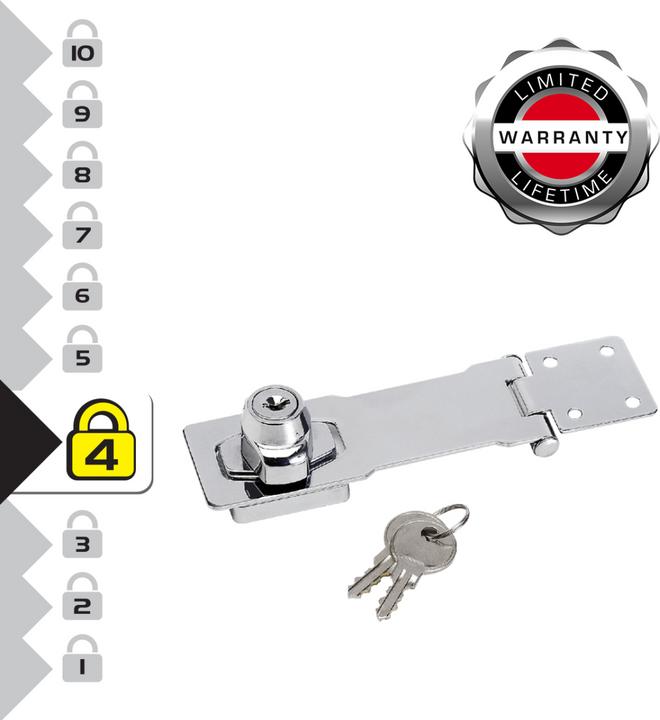 Actual product image Master Lock Hasp lock