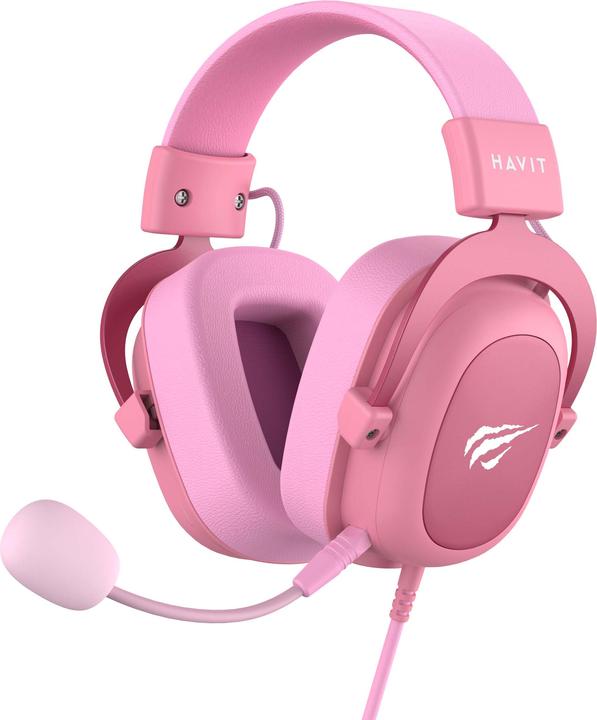 Produktbild Havit H2002D gaming headphones (pink) (Kabelgebunden)