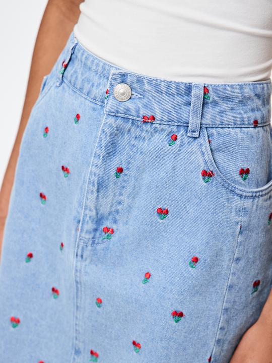 Actual product image Pieces PCFREIA HW MINI Jeansrock (XS)