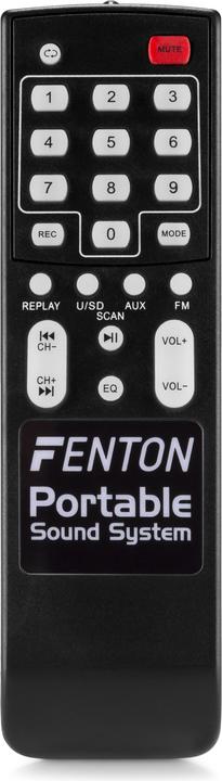 Image du produit Fenton FT10LED Haut-parleur actif sur chariot (Actif, 1x 450 W)