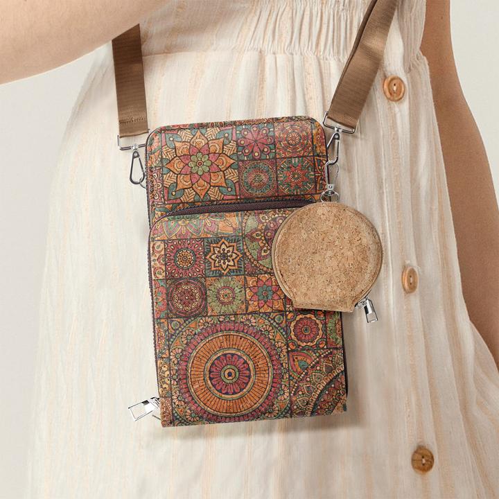 Actual product image Avizar MandalaVibe cork bag