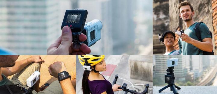 Actual product image Sony FDR-X3000R incl. finger grip (30p, Wi-Fi, Bluetooth)