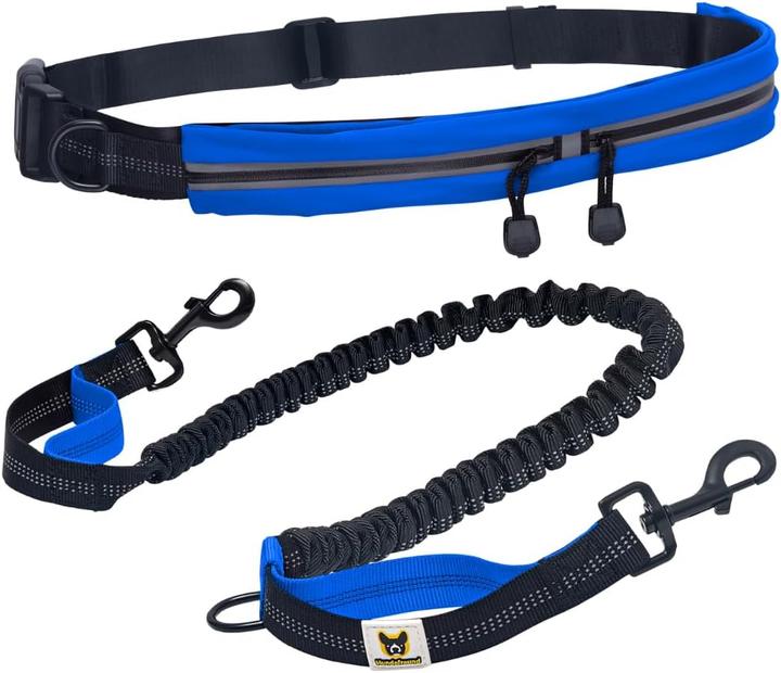 Hundefreund Joggingleine mit Bauchgurt für Hunde (Dog)