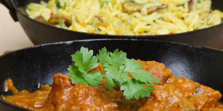 Actual product image Indian food