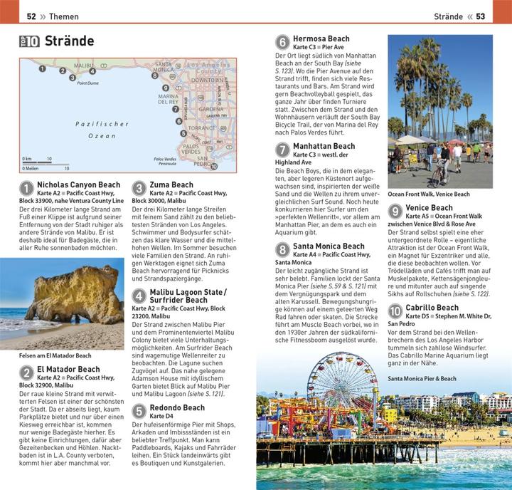 Produktbild Top 10 Reiseführer Los Angeles (Deutsch, DK Verlag Reise, 2022)