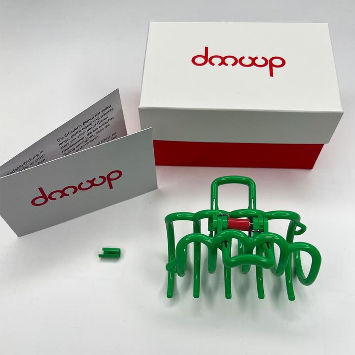 Actual product image Doouup Fancy Green hair clip