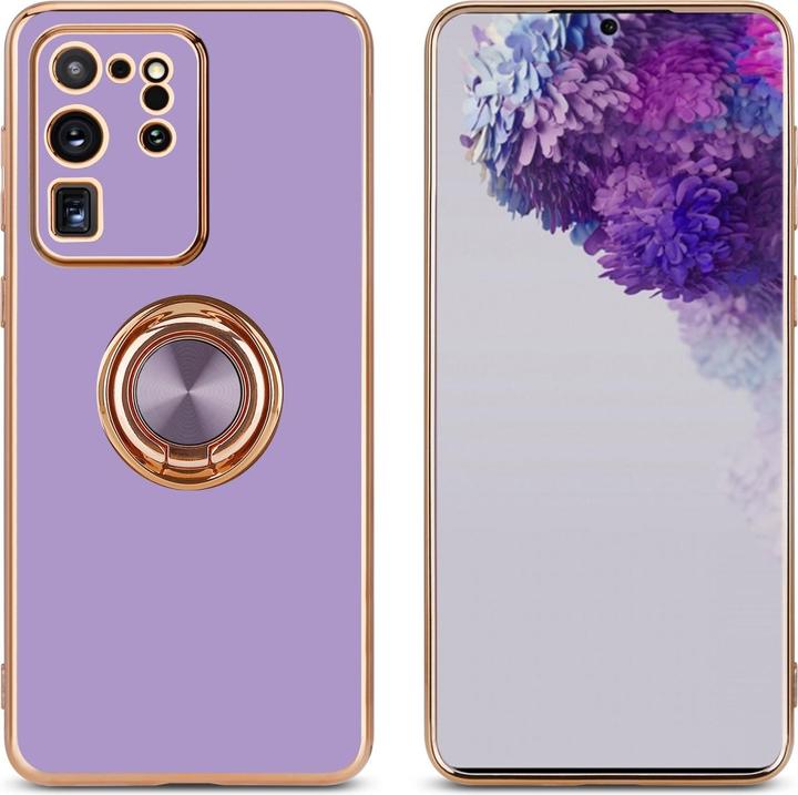 Image du produit Cadorabo Etui pour Samsung Galaxy S20 ULTRA en TPU avec protection de l'appareil photo et anneau LM089 Style (Samsung Galaxy S20 Ultra)