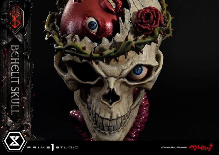 Actual product image Prime 1 Studio Berserk statuette 1/1 Life Scale Behelit Skull 20 cm