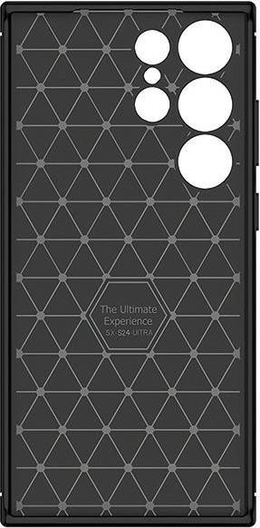 - Étui Beline Carbon Armor czarny/black box (Samsung Galaxy S24 Ultra)