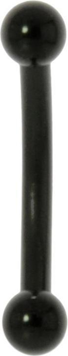 Image du produit Bijouteria Piercing arcade (Acier chirurgical 316L, Revêtement PVD (noir))