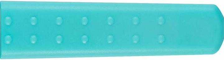 Actual product image Faber-Castell GRIP school scissors, turquoise, on blister card