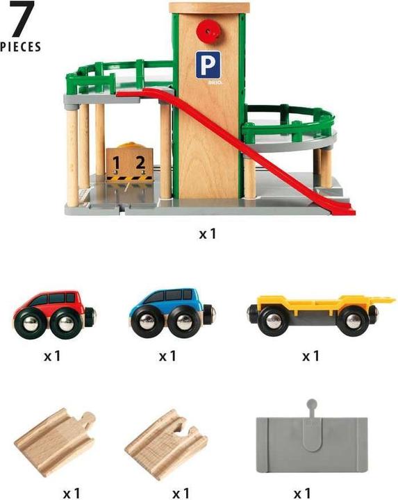 Actual product image Brio Multi-storey car park Strassen&Schienen