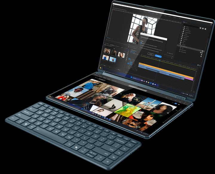 Productafbeelding Lenovo Yoga Book 9 (14", Intel Core Ultra 7 255H, 32 GB, 1000 GB, NL)