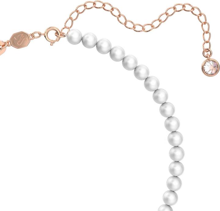 Produktbild Swarovski Stella Stern Kristallperlen Halskette Rosé (Swarovski Metall, 38 - 43 cm)
