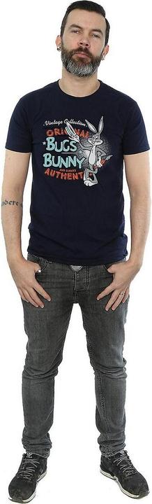 Actual product image Looney Tunes Mens Bugs Bunny Vintage Cotton T-Shirt (XXL)
