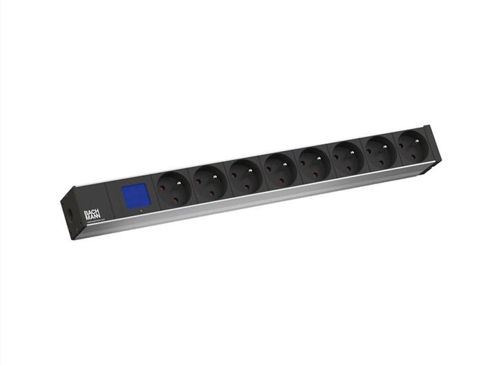 Immagine prodotto Bachmann Presa da 19" "Bluenet BN0500", 8 vie (8 x, CEE 7/5, CEE 7/3, 2 m)