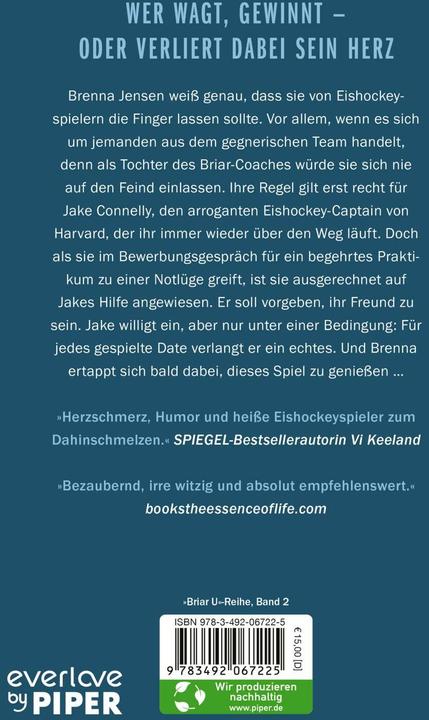 Actual product image Piper The Risk – Wer wagt, gewinnt (German, Elle Kennedy, Christina Kagerer, 2024)
