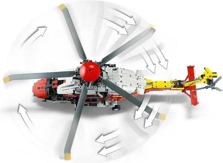 Produktbild LEGO Airbus H175 Rettungshubschrauber (42145, LEGO Technic)