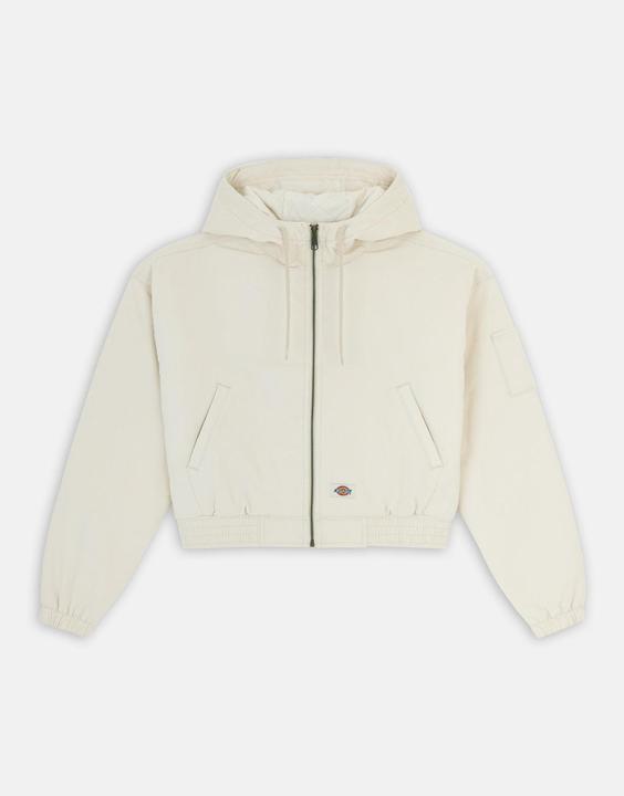 Dickies Corduroy Hooded Jacket W Whitecap Gray