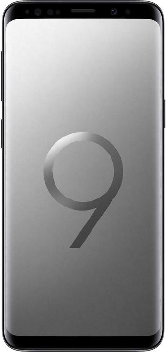 Samsung Galaxy S9 (256 GB, Titanium Gray, 5.80", Hybrid Dual SIM, 12 Mpx, 4G)