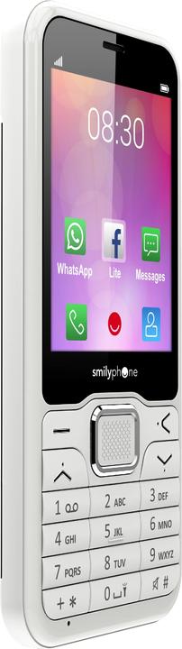 Produktbild Smilyphone - Das erste Tastaturhandy mit WhatsApp (2.80", 2 Mpx, 3G)