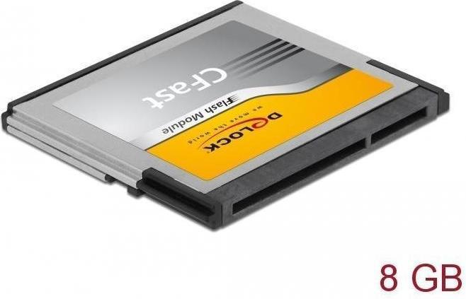 Produktbild Delock CFast 2.0 Speicherkarte 8 GB MLC (8 GB, CFast 2.0)