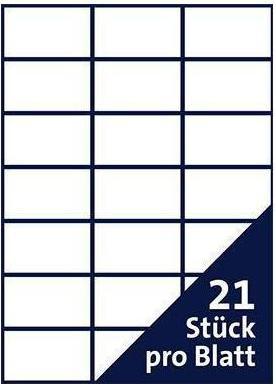 Image du produit Soennecken Étiquette 5761 70x42mm blanc 2.100 pcs/paquet