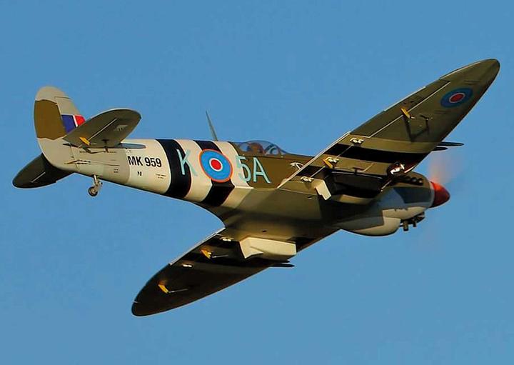 Produktbild Seagull Models SG-Models ) Spitfire 80" 35-45ccm MIT elektrischem Einziehfahrwerk ARF (Warbird)