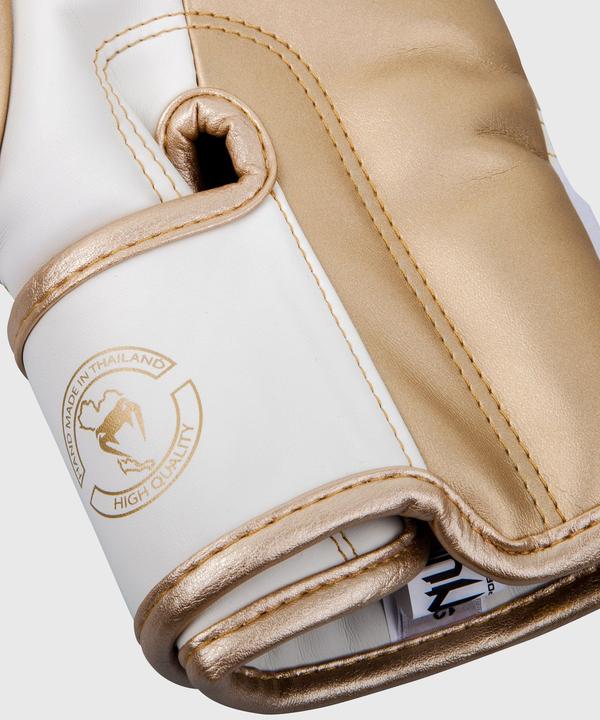 Produktbild Venum Elite Boxhandschuhe Weiss/ Gold (8 OZ)