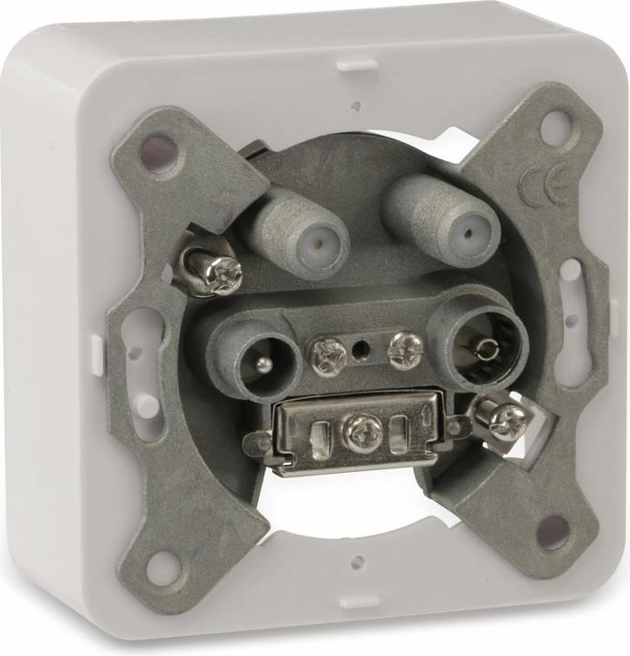Immagine prodotto Goobay Set completo: stub dell'antenna/presa terminale (Presa d'antenna)