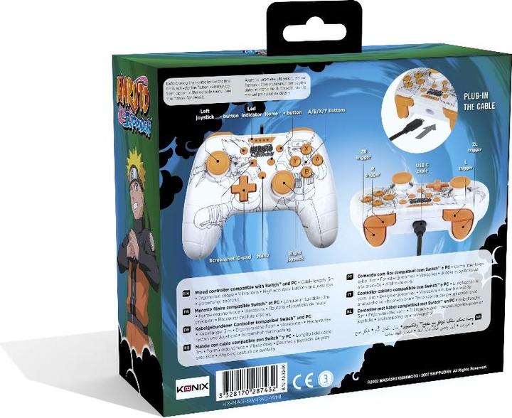 Produktbild Konix Naruto Gamepad (PC, Switch Lite, Switch)