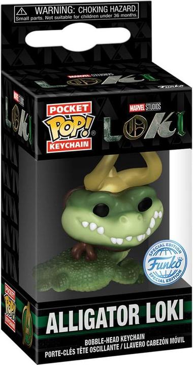 Immagine prodotto Funko Key POP! Loki: Alligator Loki EXM