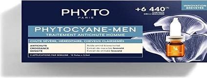 Actual product image Phyto Phytocyane men anti-hair loss 12x5ml (3.50 ml)