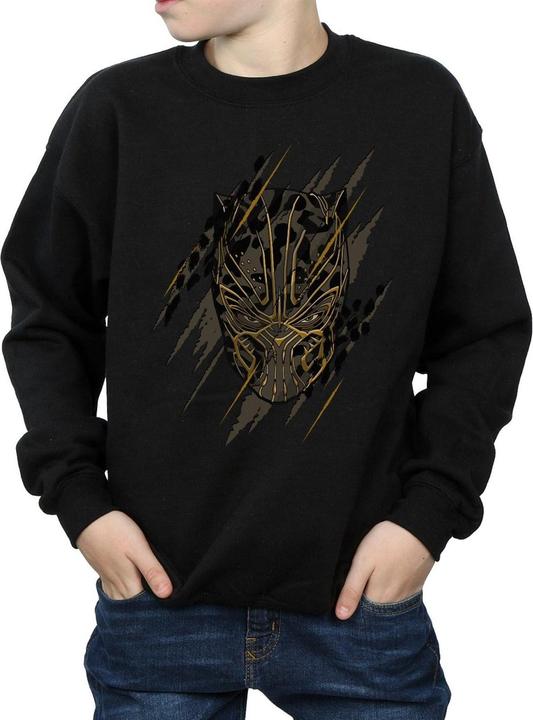 Immagine prodotto Black Panther Gold Head Felpa Ragazzi (128)