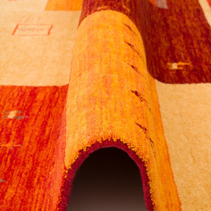 Produktbild Pergamon Natur Wolle Teppich Gabbeh Esta Läufer (70 x 140 cm)
