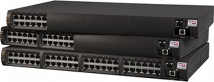 Image du produit Microsemi Gigabit Ethernet géré (10/100/1000) Power over Ethernet (PoE) (24 Ports)