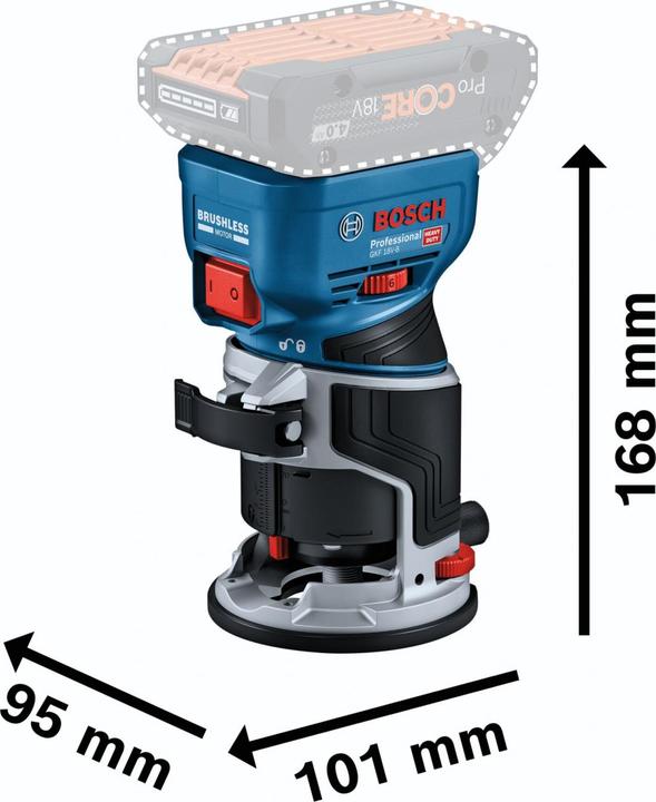 Produktbild Bosch Professional GKF 18V-8