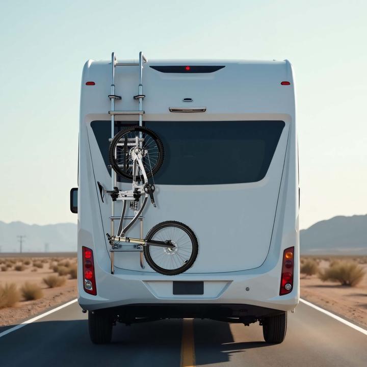 Immagine prodotto Wiltec Fahrradhalter Wohnmobilleiter 2 Räder Fahrradträger Wohnmobil Wohnwagen