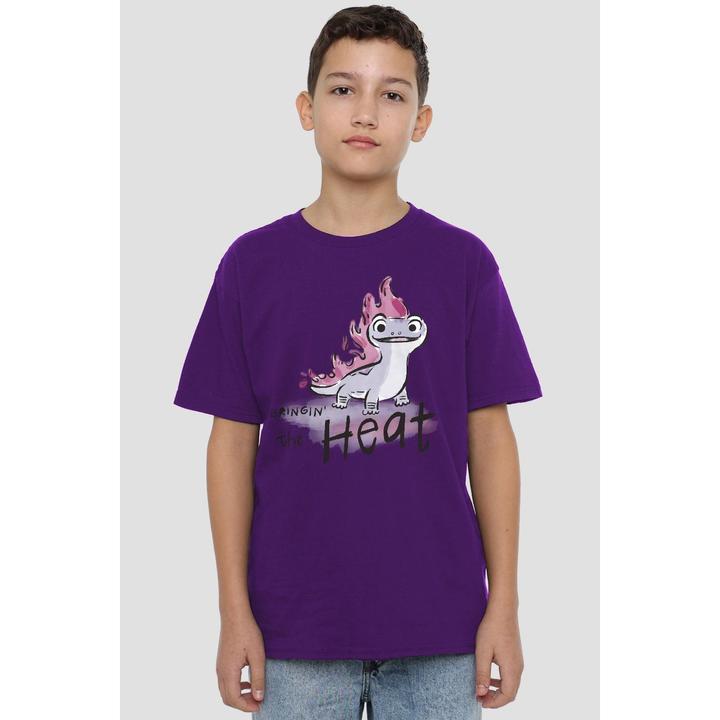Immagine prodotto Disney Frozen Bringin' The Heat Maglietta Bruni Lo Spirito del Fuoco Bambini (116)