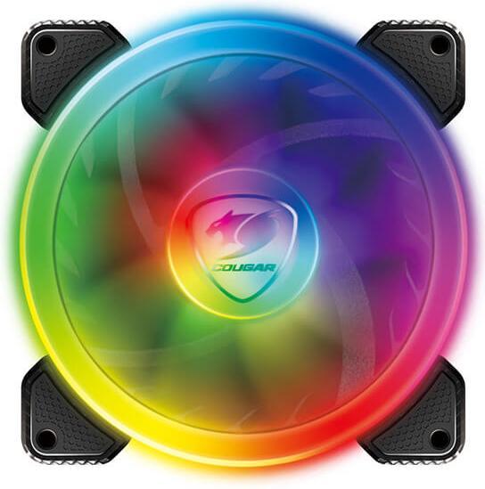 Produktbild Cougar Gaming VORTEX RGB SPB 120 Cooling Fan Computergehäuse Kühler 12 cm Schwarz