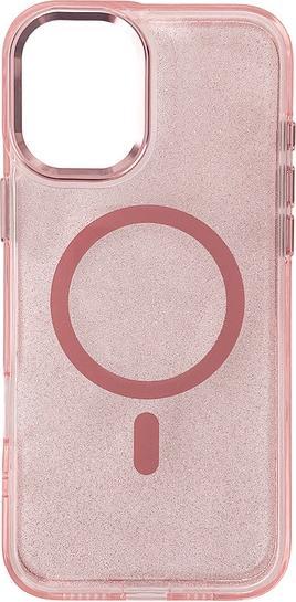 Produktbild Hurtel Glitter Case mit MagSafe für iPhone 16e - Rosa (Apple iPhone 16e)