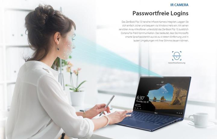 Produktbild ASUS ZenBook Flip 13 UX362FA-EL148T (13.30", Intel Core i7-8565U, 8 GB, 256 GB, CH)