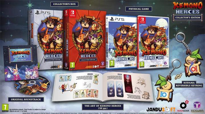 Actual product image Tesura Kemono Heroes (Collectors Edition) (PS5)