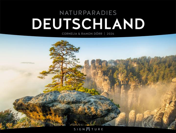 Image du produit Naturparadies Deutschland - Signature Kalender 2026 (66 x 50 cm, Allemand)