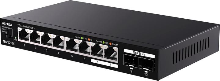 Produktbild Tenda TEM2010X Ethernet Switches 2.5 Gigabit 8 (8 Ports)
