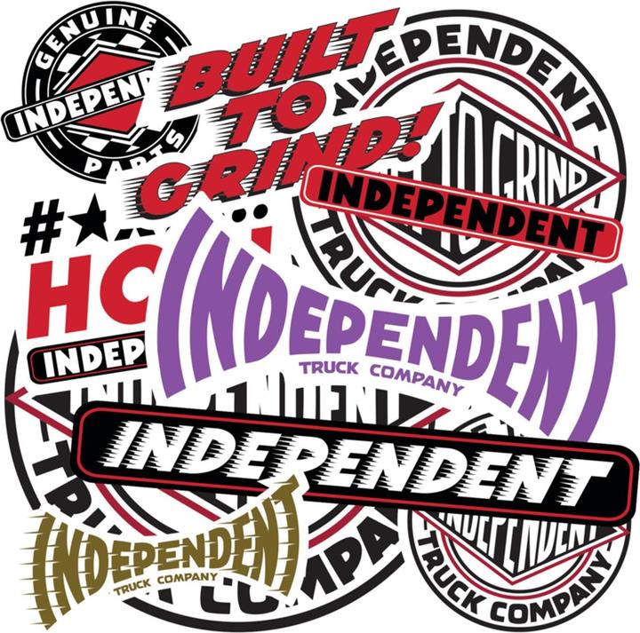Actual product image Independent Sticker 10 Pack