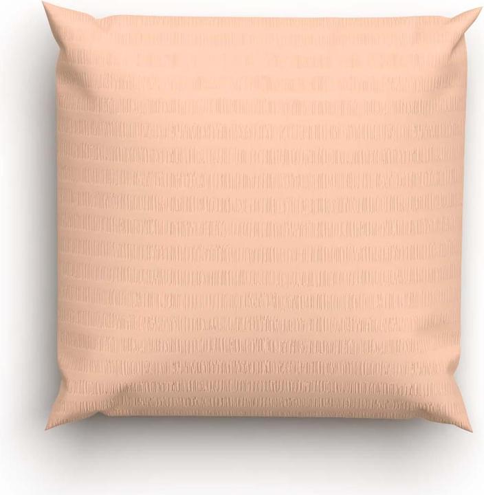 Actual product image Lotus Bettwaren Bettwäsche Satin Seersucker uni (Pillowcase, 40 x 40 cm)