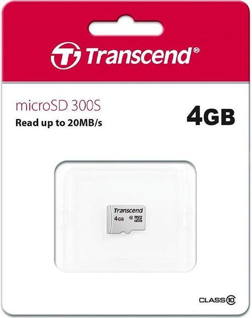 Image du produit Transcend USD300S (4 Go, microSDHC, U1)