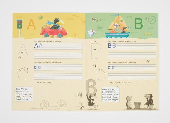 Produktbild Buchstaben schreiben mit dem kleinen Raben Socke (Deutsch, Annet Rudolph, 2017)