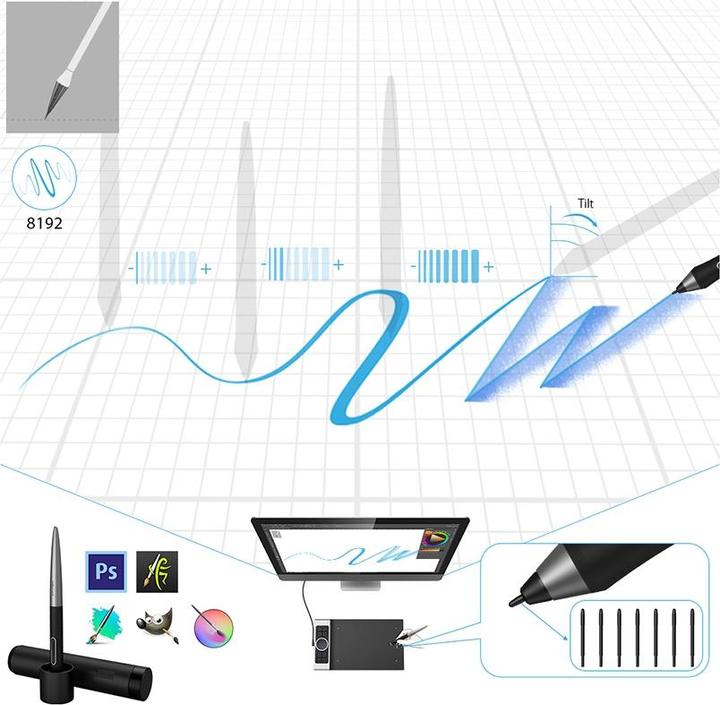 Actual product image XP-Pen Deco Pro M (12", 5080 lpi)